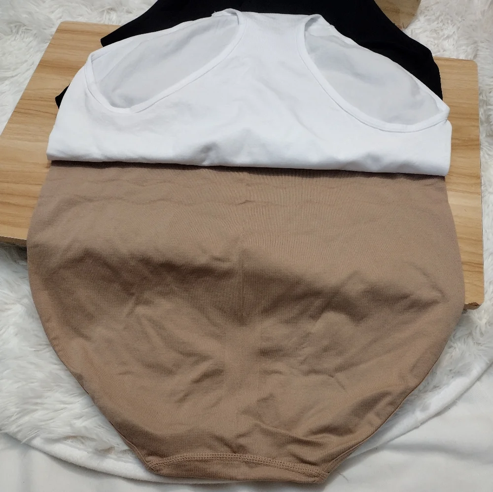 Prima Valentina 3-Pack Seamless high waisted Women's Panties Plus Size 3X 🆕
